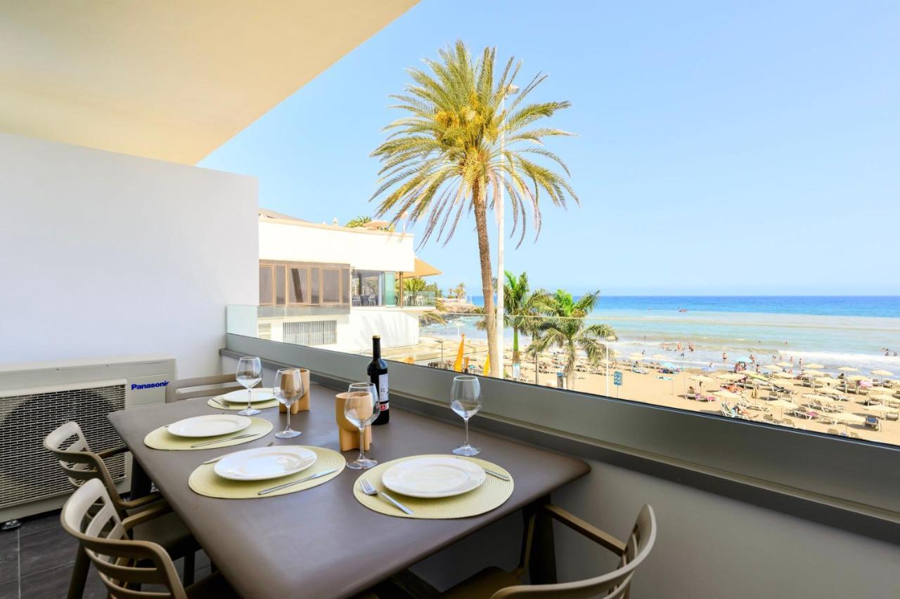 Charming 2 Bedroom Retreat With Beachfront Views San Bartolomé Exterior foto